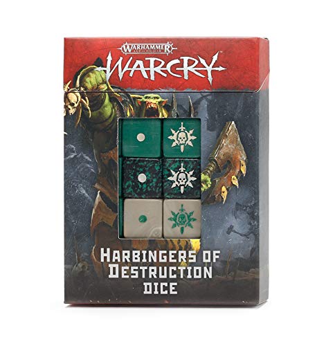 Warcry Taller de Juegos Hermandanos de la destrucción Dados