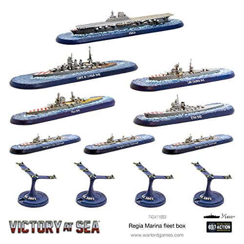 Warlord Games Victoria en el mar: Caja de flota Regia Marina