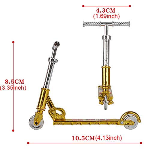 Wavel Mini juego de monopatín de dedo, bicicletas de juguete, juego de juguete de dedo, para niños y adultos, juego de juguete de descompresión