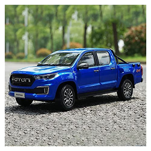 WENROU Modelo a Escala 1:18 para Fukuda Pathfinder Pickup Aleación De Fundición A Presión Modelo De Coche Simulación Vehículo Colección Adornos Coche de fundición (Color : Blue)