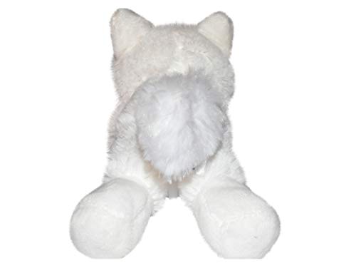 Wild Republic - Hug'ems, Peluche Zorro Polar, 18 cm (16224)