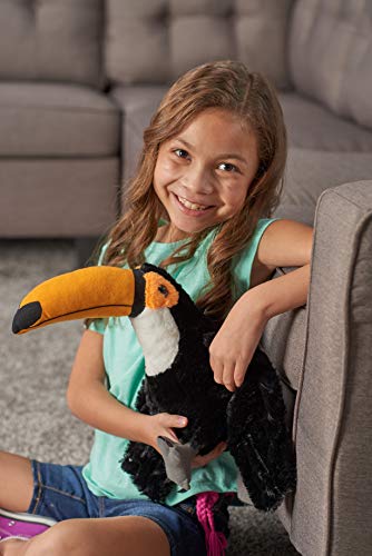 WILDREPUBLIC- Wild Republic Cuddlekins Toucan Peluches, Color toco Unidad (Paquete de 1) (0092389109597)