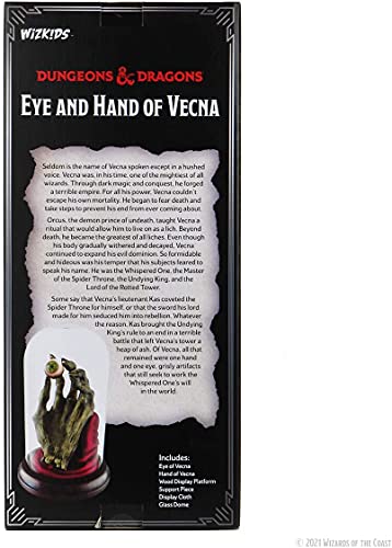 WizKids D&D Icons of The Realms: Figura de ojo y mano de Vecna, 7.5"