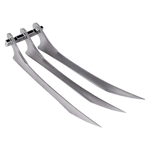 Wolverine Claw Toys, 2 piezas de plástico Wolverine Claws, juguetes de plástico seguros y resistentes para adultos y niños, juguetes de utilería para juegos de rol