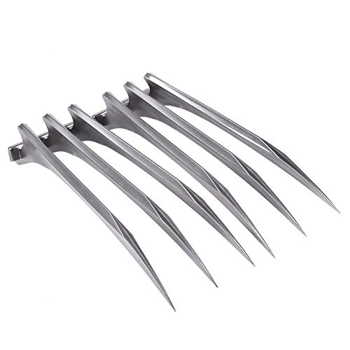 Wolverine Claw Toys, 2 piezas de plástico Wolverine Claws, juguetes de plástico seguros y resistentes para adultos y niños, juguetes de utilería para juegos de rol