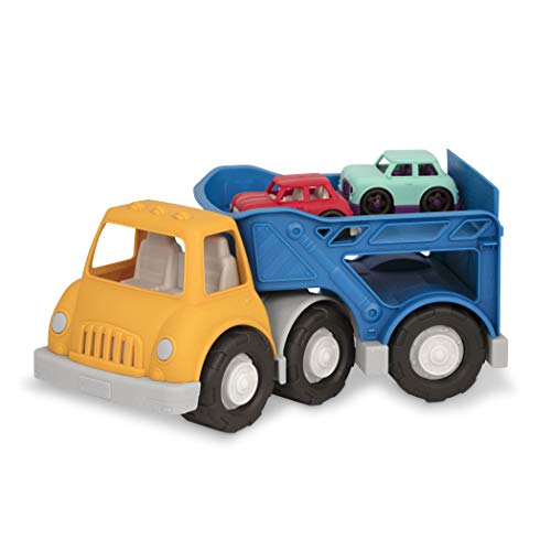 Wonder Wheels- Camión Porta Coches (BATTAT VE1020Z)