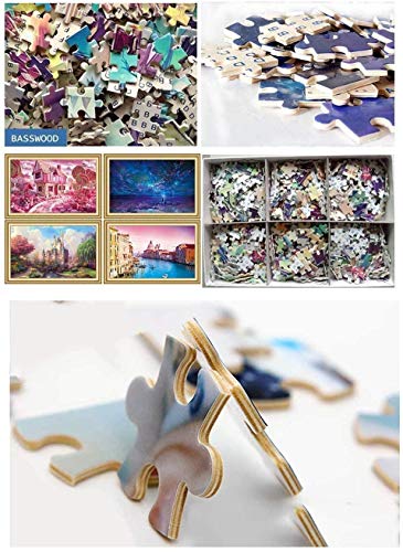 YDPTYANG Adultos Madera Puzzle 1000 Piezas Pintura Al Óleo Abstracta Lágrimas Doradas Niños Juego Clásico Ocio Arte Toys Puzzles