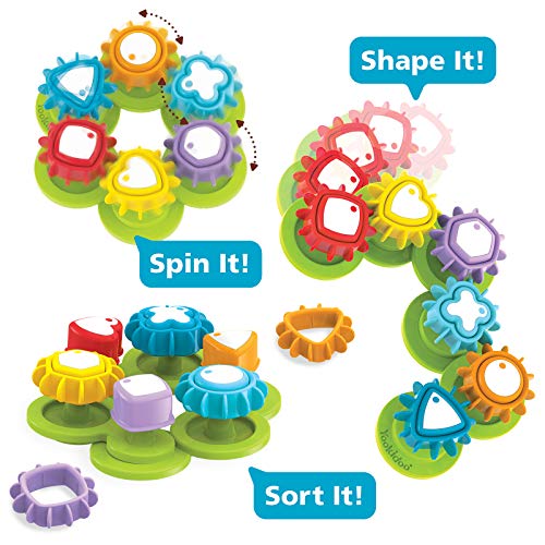 Yookidoo Shape and spin Gear sorter