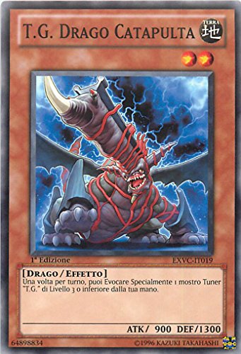 Yu-Gi-Oh! - EXVC-IT019 - T.G. Drago Catapulta - Victoria Extrema - 1st Edition - Comunes