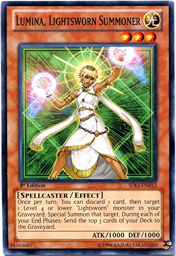 Yu-Gi-Oh! - Lumina, Lightsworn Summoner (SDLI-EN012) - Structure Deck: Realm of Light - 1st Edition - Common by Yu-Gi-Oh!