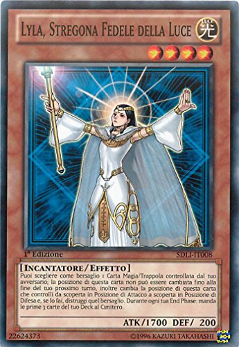 YU-GI-OH! - SDLI-IT008 - Lyla, bruja fiel de la luz - Struckture Deck : Reame de la luz - 1st Edition - Frecuentes