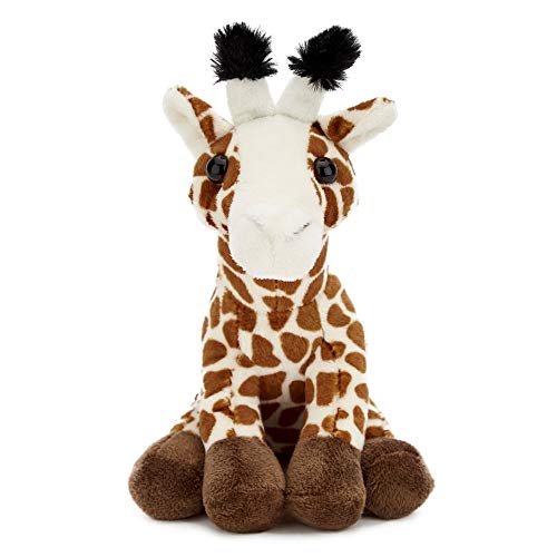 Zappi Co Niños Peluche Suave Jirafa Juguete Safari Selva Animal de la Felpa (Pequeño, 5-6 Pulgadas, 12-15CM Jirafa) Grande para el niño recién Nacido Primer cumpleaños