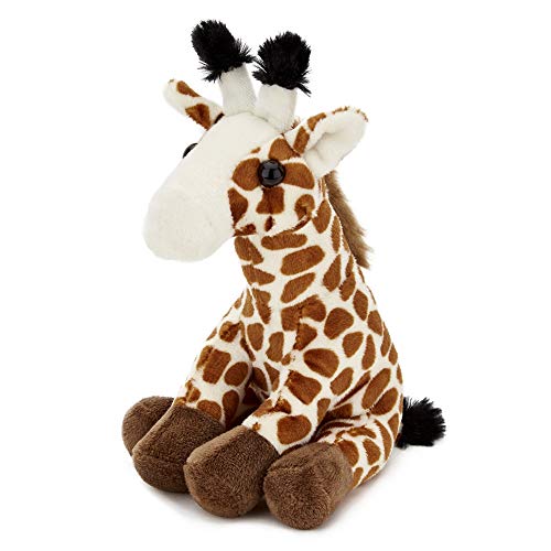 Zappi Co Niños Peluche Suave Jirafa Juguete Safari Selva Animal de la Felpa (Pequeño, 5-6 Pulgadas, 12-15CM Jirafa) Grande para el niño recién Nacido Primer cumpleaños