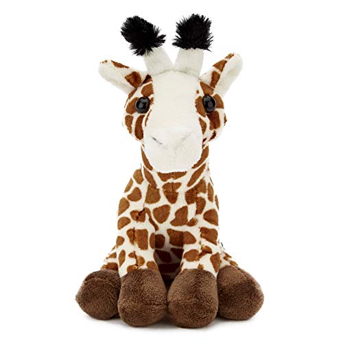 Zappi Co Niños Peluche Suave Jirafa Juguete Safari Selva Animal de la Felpa (Pequeño, 5-6 Pulgadas, 12-15CM Jirafa) Grande para el niño recién Nacido Primer cumpleaños