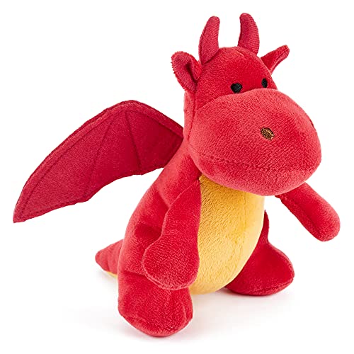 Zappi Co Niños Peluche Suave Safari Jungle Animal Plush (Dragón 5-6 Pulgadas, 12-15CM )