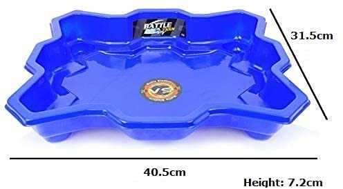 17Tek Bey Stadium Battle Arena para Beyblade Burst (azul)