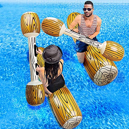 4 PCS Paquete Inflatable Flotante Juguetes De Agua Flotante Aerados Registros De Batalla, Piscina Flotadores Barcos Inflables Para Piscina Playa Piscina Piscina Juguetes Para Niños,4 pieces