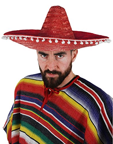 6 X MEXICAN STRAW SOMBRERO HATS MOUSTASHES IDEAL FOR FANCY DRESS OR STAG NIGHT (gorro/sombrero)