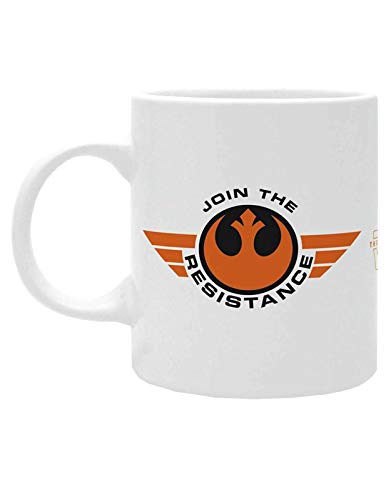 ABYstyle Juego de Tronos de Star Wars - Taza con llavero y pegatina BB8 para adultos, ABYPCK076