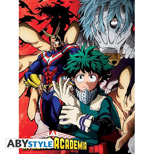 ABYstyle - My Hero Academia - Póster "Deku vs Tomura" (52x38)