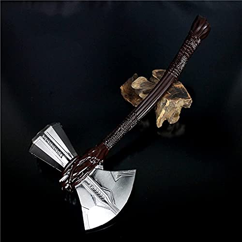 ACEMIC Marvel Endgame Thor's Axe Thor Stormbreaker Hammer Avengers Endgame Halloween Prop Cosplay Arma Regalo de cumpleaños para fanáticos, coleccionistas y Adultos Talla única