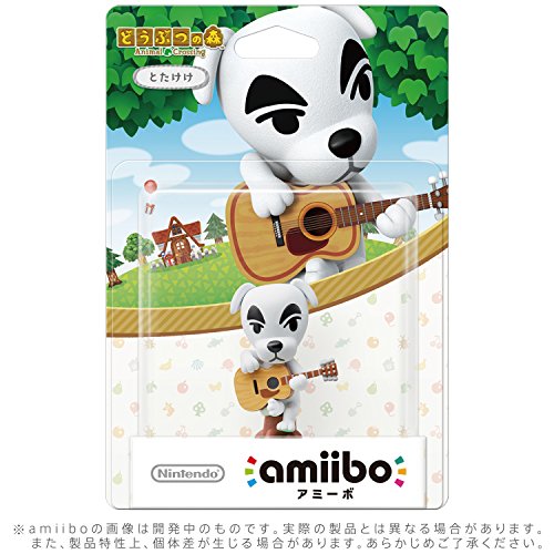 Amiibo Totakeke / K.K. Slider - Animal Crossing Series Ver. [Wii U][Importación Japonesa]