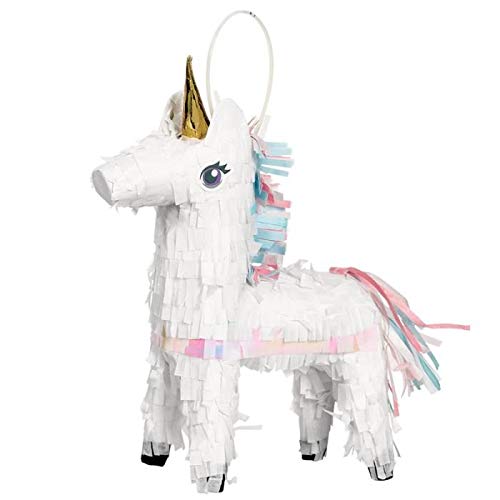 Amscan 242126 Mini Piñata Magical Unicorn, multicolor , color/modelo surtido