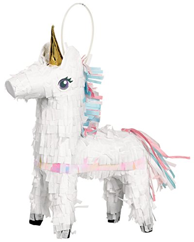 Amscan 242126 Mini Piñata Magical Unicorn, multicolor , color/modelo surtido