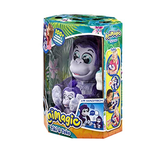 Animagic-Tiki & Toko Gorillas, Colores Variados (Vivid Toy Group 332421.002)