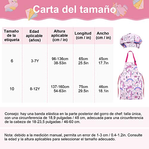 Anpro 27 PCS Kit de Cocina y Horneado para Niños , Juego de Roles para Niños,Chef Set Accesorios de Juego,Regalos para Cumpleaños y Navidad (Rosa, 8-12 años)