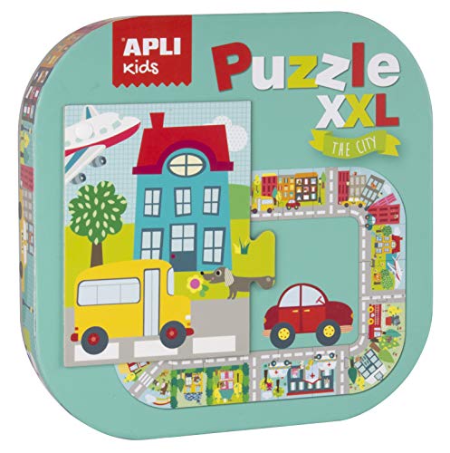 APLI Kids 16578-Puzle XXL Ciudad (16578) , color/modelo surtido