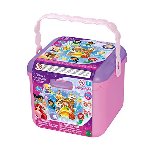 Aquabeads 31773 Cubo de Creatividad de Princesas Disney