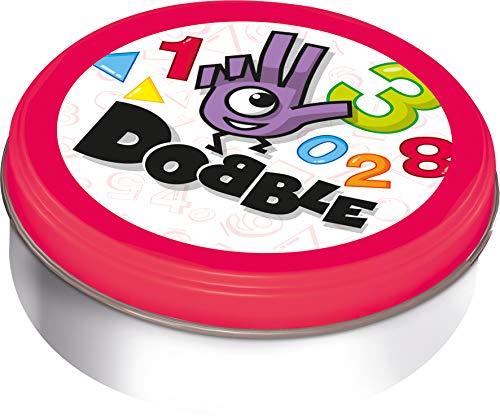 Asmodee- Dobble 123 Blister, Color jeu d'ambiance (DOCF02FR)