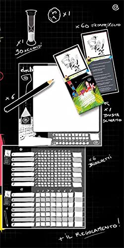 Asmodee - Duplik Big Box: un juego para diseñadores que no saben dibujar, juego de mesa, edición en italiano, 8139