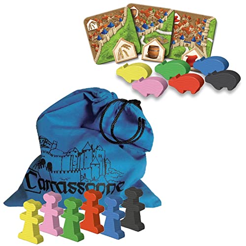 Asmodee – Juego de Estrategia Carcassonne