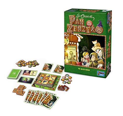 Asmodee-La Casa Pan di Jengibre – Juego de Mesa, edición en Italiano (8090 Asmoe Italia), Color (Lookout Games