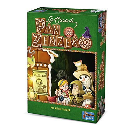 Asmodee-La Casa Pan di Jengibre – Juego de Mesa, edición en Italiano (8090 Asmoe Italia), Color (Lookout Games