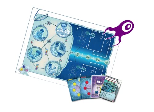 Asmodee Pandemic – En el Laboratorio, ampliación, Juego Familiar, Juego de Mesa, 1 – 6 Jugadores, a Partir de 8 años, 40 Minutos de Tiempo de Juego, en alemán