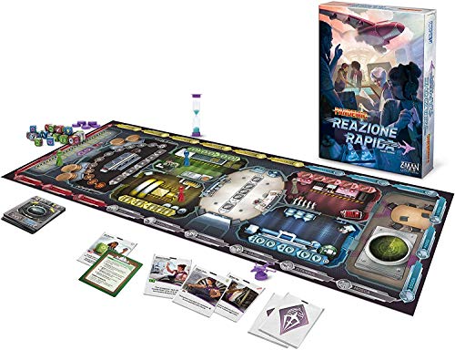 Asmodee - Pandemic: Reacción rápida, Juego de Mesa, edición en Italiano, 8396