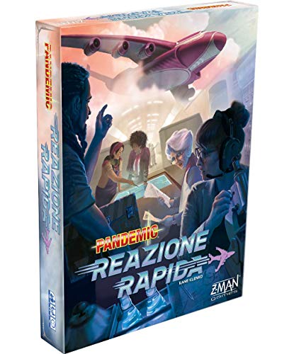 Asmodee - Pandemic: Reacción rápida, Juego de Mesa, edición en Italiano, 8396