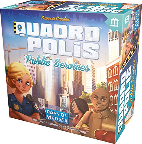 Asmodee – quadropolis – Extensión Services Publics, qua02fr, no precisa