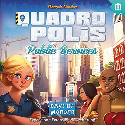 Asmodee – quadropolis – Extensión Services Publics, qua02fr, no precisa