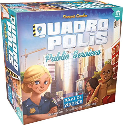 Asmodee – quadropolis – Extensión Services Publics, qua02fr, no precisa