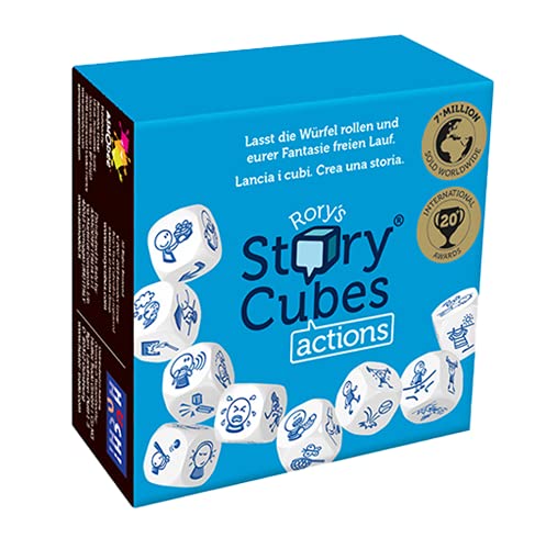 Asmodee - Story Cubes: acciones (603987) (versión en alemán)