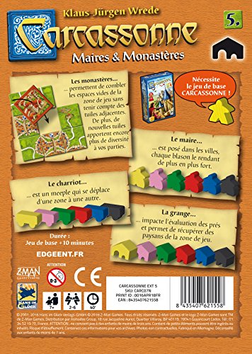 Asmodee – Tablero, Juego de gráficos, carc07 N, no precisa