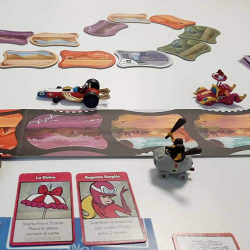 Asmodee Wacky Races Deluxe - Board Game in Italian