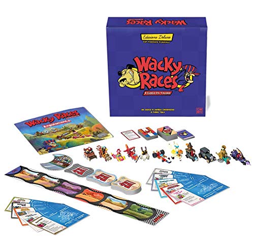 Asmodee Wacky Races Deluxe - Board Game in Italian