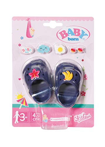 Baby Born 829622 Holiday ShoeswPinsdark Blue 43 cm