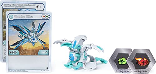 BAKUGAN Ultra, Haos Cloptor, Criatura transformadora Coleccionable de 3 Pulgadas de Altura, Wave 7, para Edades de 6 años en adelante