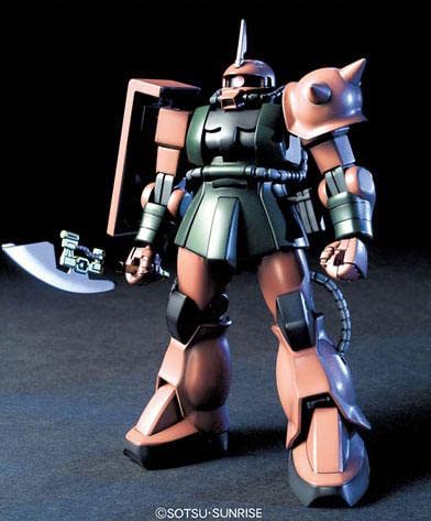 BANDAI HGUC 1/144 Zaku II (Garuma una máquina dedicada) (Mobile Suit Gundam)